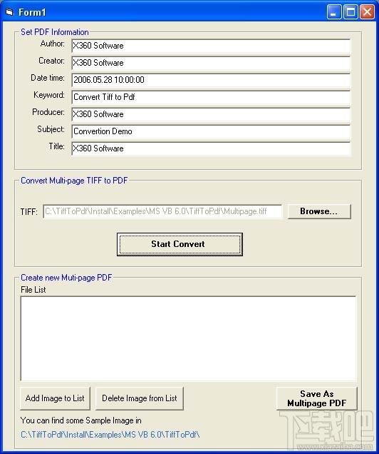 X360 Tiff to Pdf Image ActiveX Control,X360 Tiff to Pdf Image ActiveX Control下载,